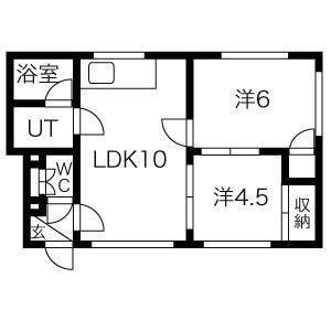 北海道札幌市東区北三十七条東9丁目 新道東駅 2LDK マンション 賃貸物件詳細