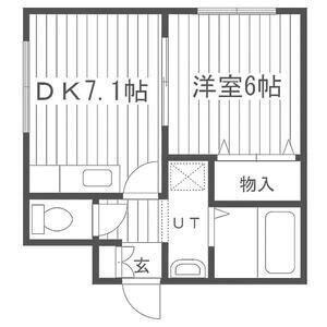 北海道札幌市東区北二十三条東18丁目 元町駅 1DK マンション 賃貸物件詳細