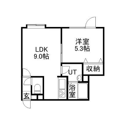 北海道札幌市東区北四十八条東4丁目 太平駅 1LDK アパート 賃貸物件詳細