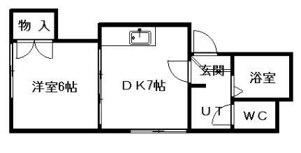 北海道札幌市東区北十条東3丁目 北１３条東駅 1DK アパート 賃貸物件詳細
