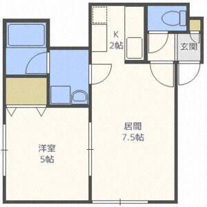 北海道札幌市豊平区中の島二条9丁目 幌南小学校前駅 1LDK アパート 賃貸物件詳細
