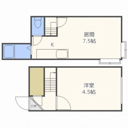 北海道札幌市豊平区平岸五条6丁目 豊平公園駅 1DK アパート 賃貸物件詳細