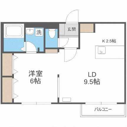 北海道札幌市豊平区月寒西五条7丁目 月寒中央駅 1LDK マンション 賃貸物件詳細