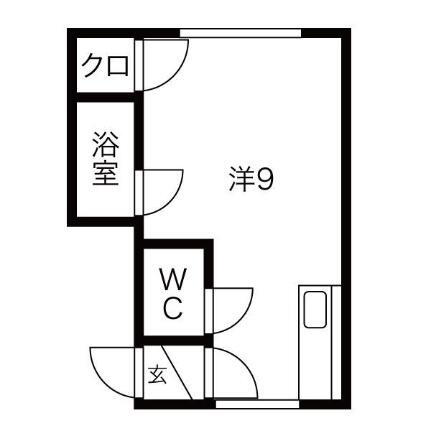 北海道札幌市南区南沢二条3丁目 真駒内駅 1K アパート 賃貸物件詳細