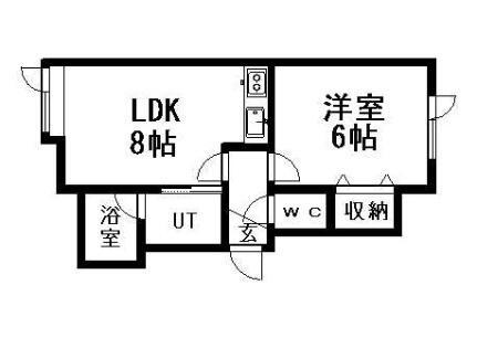 北海道札幌市豊平区月寒西二条6丁目 月寒中央駅 1LDK アパート 賃貸物件詳細