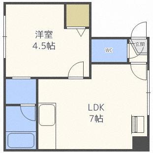 北海道札幌市豊平区平岸三条4丁目 豊平公園駅 1DK アパート 賃貸物件詳細
