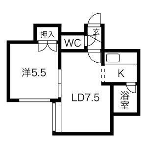 北海道札幌市豊平区西岡五条3丁目 福住駅 1LDK アパート 賃貸物件詳細