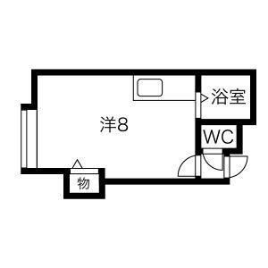 北海道札幌市豊平区旭町5丁目 学園前駅 ワンルーム アパート 賃貸物件詳細