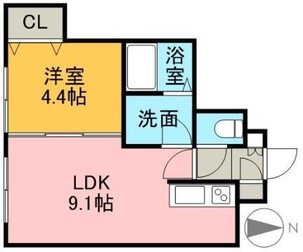 リベルティ医大前 5階 1LDK 賃貸物件詳細