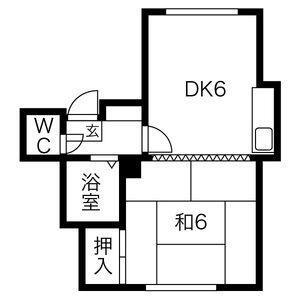 シンフォニックガーデン東札幌ＩＩ 3階 1DK 賃貸物件詳細