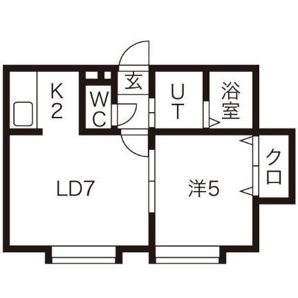 北海道札幌市厚別区厚別中央五条4丁目 厚別駅 1LDK アパート 賃貸物件詳細