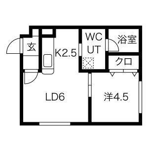 北海道札幌市豊平区豊平四条3丁目 学園前駅 1DK マンション 賃貸物件詳細