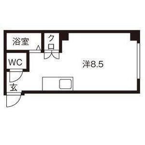 北海道札幌市白石区菊水五条1丁目 菊水駅 ワンルーム マンション 賃貸物件詳細