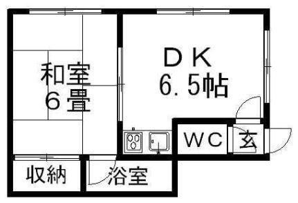 北海道札幌市南区南三十二条西9丁目 真駒内駅 1DK アパート 賃貸物件詳細