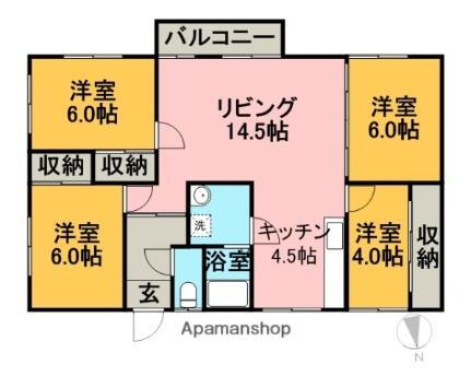 戸建 4LDK 賃貸物件詳細