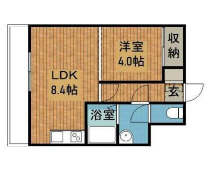 北海道江別市野幌末広町 野幌駅 1DK マンション 賃貸物件詳細