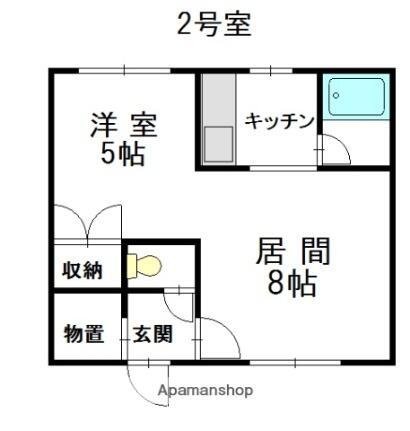 コートハウス愛宕Ａ 1階 1LDK 賃貸物件詳細