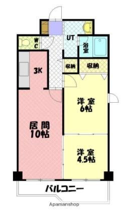 北海道旭川市六条通16丁目 旭川四条駅 2LDK マンション 賃貸物件詳細