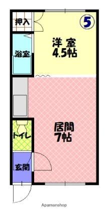 北海道旭川市忠和五条5丁目 旭川駅 1DK アパート 賃貸物件詳細