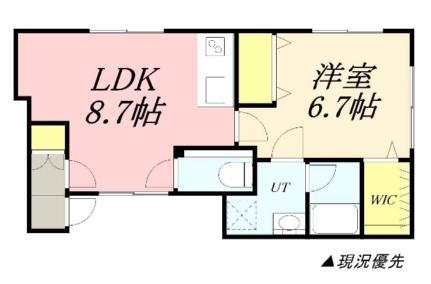 三佳ハイツＣ棟 1階 1LDK 賃貸物件詳細