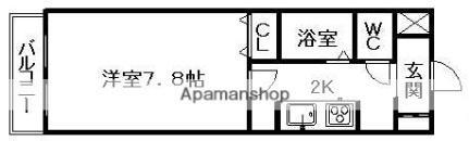 ドミール菊水 5階 1K 賃貸物件詳細