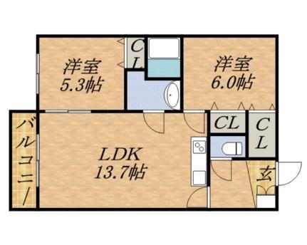 北海道札幌市中央区南十八条西8丁目 山鼻１９条駅 2LDK マンション 賃貸物件詳細