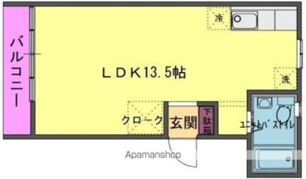岩手県北上市中野町1丁目 北上駅 ワンルーム アパート 賃貸物件詳細
