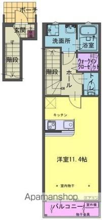 岩手県北上市村崎野15地割 村崎野駅 ワンルーム アパート 賃貸物件詳細