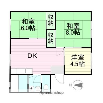 キャスティール中倉 1階 3DK 賃貸物件詳細