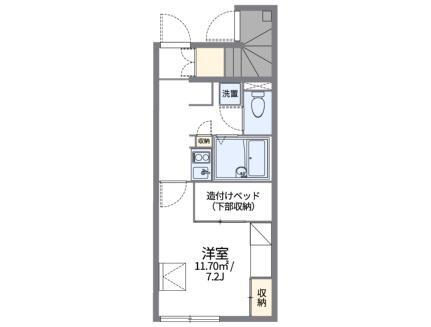 宮城県仙台市若林区沖野2丁目 河原町駅 1K アパート 賃貸物件詳細