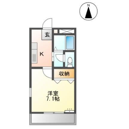 コンフォール 2階 1K 賃貸物件詳細