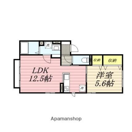 アコーレ 2階 1LDK 賃貸物件詳細