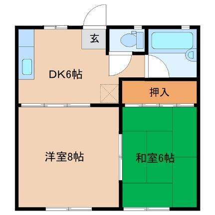 宮城県仙台市太白区中田5丁目 南仙台駅 2DK アパート 賃貸物件詳細