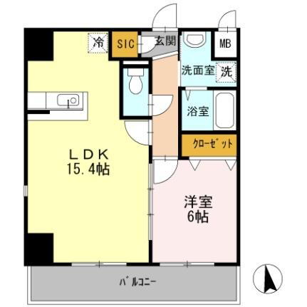 宮城県仙台市若林区新寺3丁目 仙台駅 1LDK マンション 賃貸物件詳細