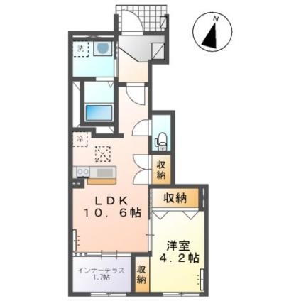フォンテーナ 1階 1LDK 賃貸物件詳細