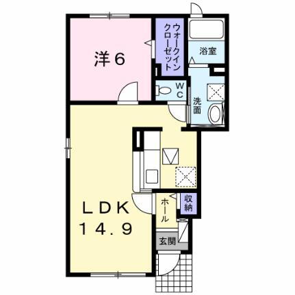 秋田県秋田市下新城中野字街道端西 上飯島駅 1LDK アパート 賃貸物件詳細