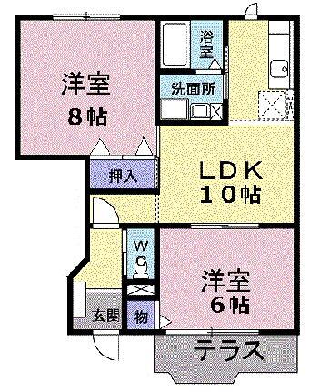 山形県寒河江市緑町 西寒河江駅 2LDK アパート 賃貸物件詳細