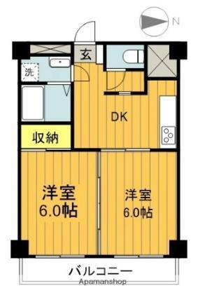 福島県郡山市図景1丁目 郡山駅 2DK マンション 賃貸物件詳細