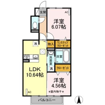 福島県郡山市富田町字舘南 郡山駅 2LDK アパート 賃貸物件詳細