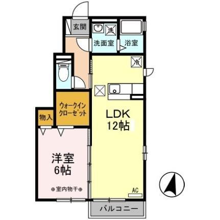サザンディーズ　Ｂ 1階 1LDK 賃貸物件詳細