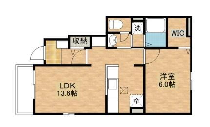 栃木県宇都宮市ゆいの杜5丁目 ゆいの杜東駅 1LDK アパート 賃貸物件詳細