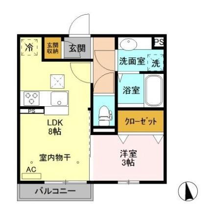 群馬県太田市鳥山町 三枚橋駅 1LDK アパート 賃貸物件詳細
