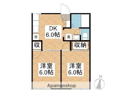 フラット北青柳 1階 2DK 賃貸物件詳細