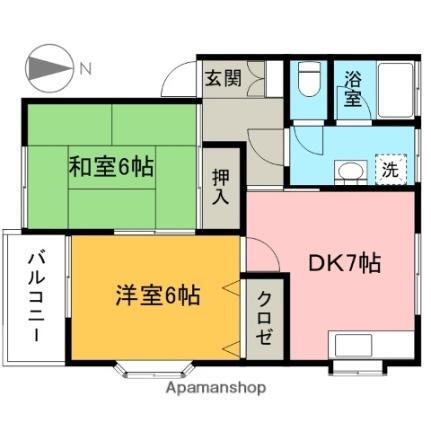 埼玉県入間市大字仏子 仏子駅 2DK アパート 賃貸物件詳細