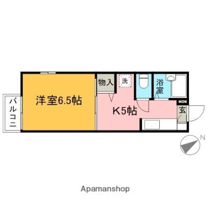 埼玉県飯能市大字岩沢 元加治駅 1K アパート 賃貸物件詳細