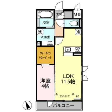 アイム藤沢 3階 1LDK 賃貸物件詳細