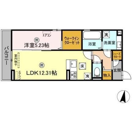 Ｄーｒｏｏｍ畑沢Ｂ 1階 1LDK 賃貸物件詳細