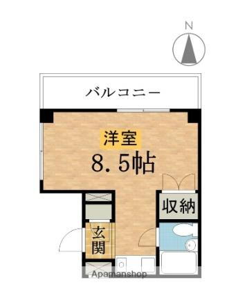 レスパス八王子 4階 ワンルーム 賃貸物件詳細