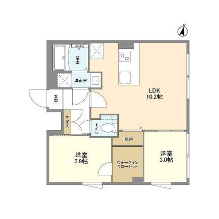 ウェルスクエア方南町ＩＩ 4階 2LDK 賃貸物件詳細