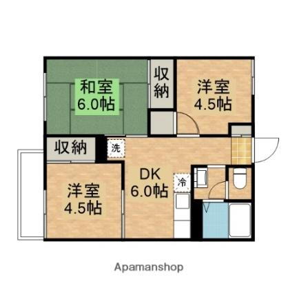 神奈川県相模原市中央区田名 番田駅 3DK アパート 賃貸物件詳細